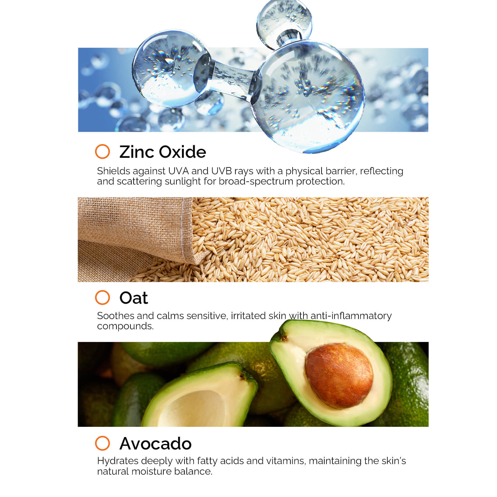 private label zinc oxide sunscreen ingredients